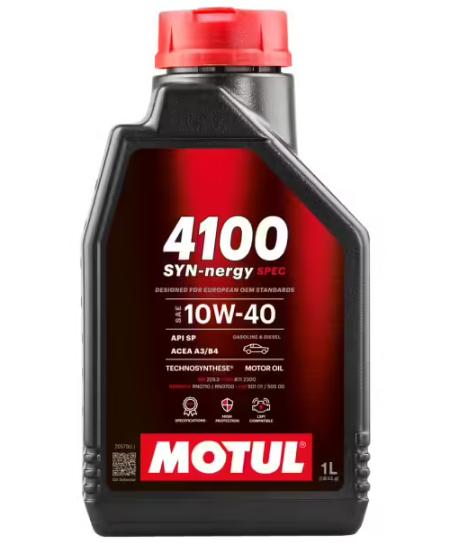 Ulei de motor sintetic MOTUL 4100 SYN-nergy SPEC 10W40, 1 litru